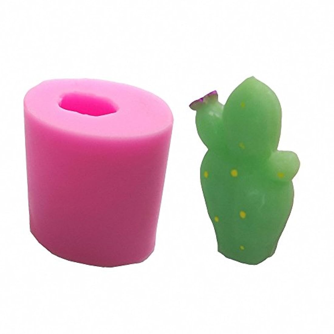 MoldFun - Juego de 5 moldes de silicona para decorar pasteles de fondant, chocolate, caramelo, vela, jabón, loción, cera, cera, arcilla de polímero