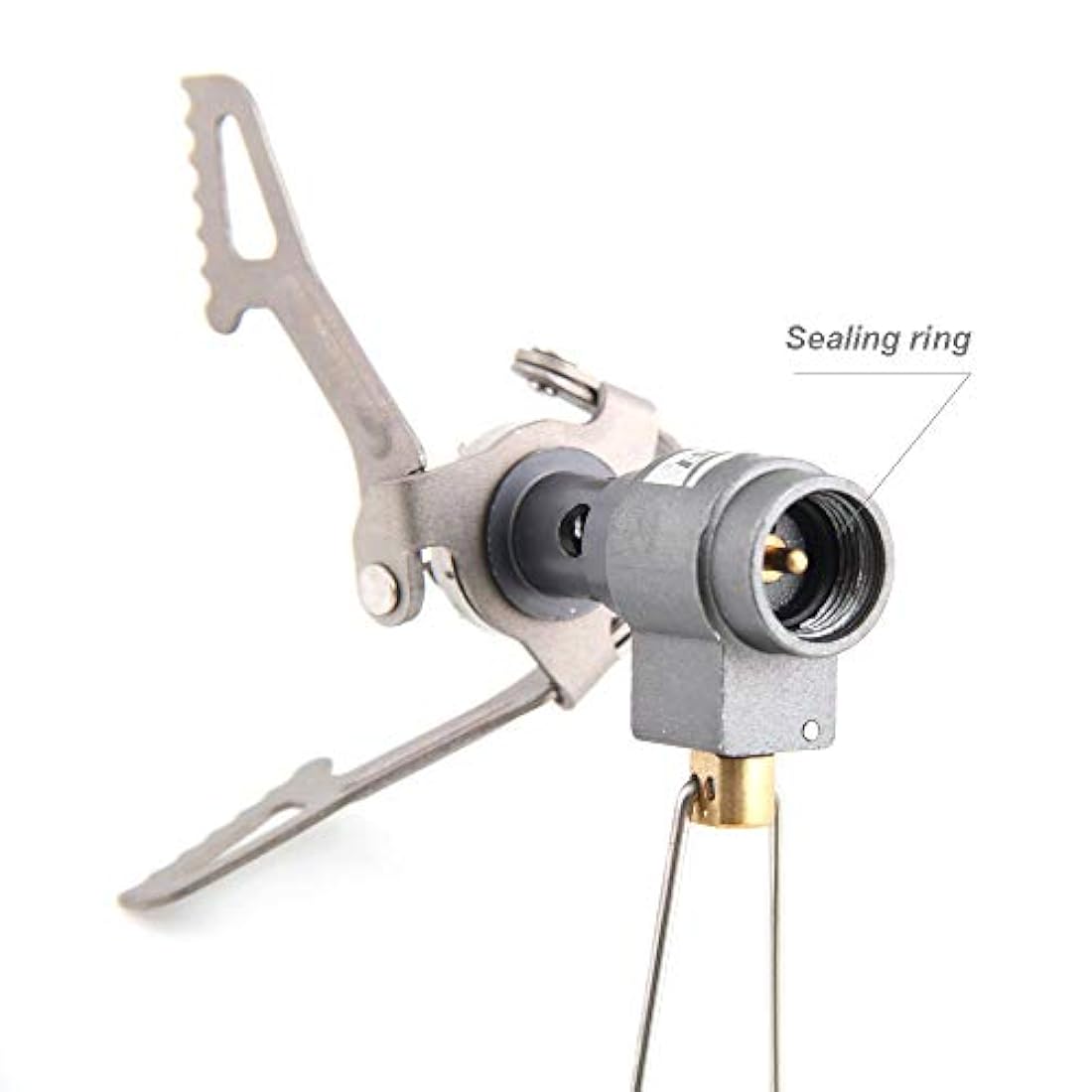 Estufa de camping ultraligera de titanio solo 0.88 oz