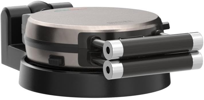 Waflera Secura 360 Rotativa Antiadherente con Placas Removibles