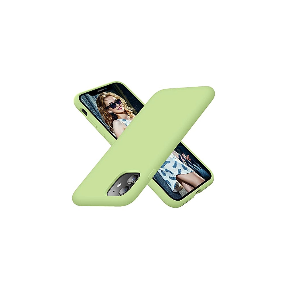 Fundas y Estuches para iPhone 11 silicona Verde Te
