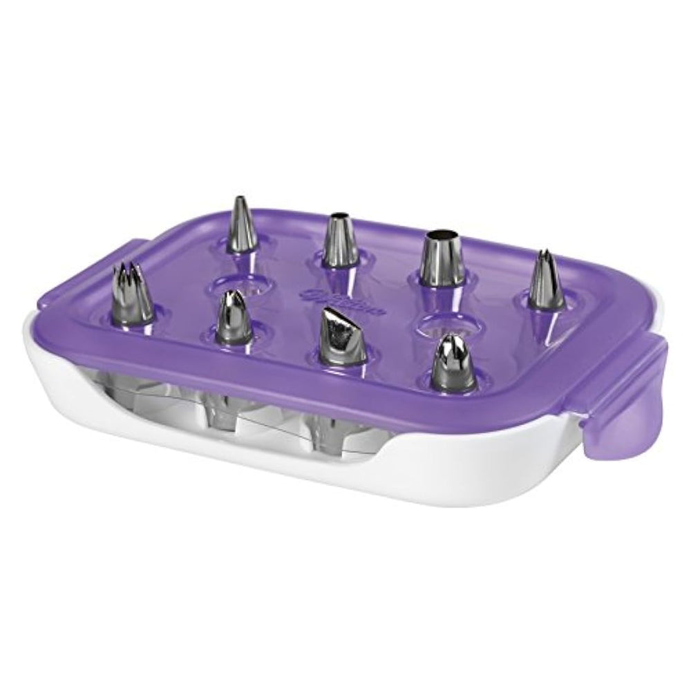Juego de accesorios para decoración y tuberías (8 piezas)