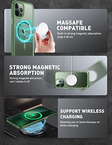 SUPCASE Unicorn Beetle Mag Series - Funda para iPhone 13 Pro Max (versión 2021) de 6.7 pulgadas, funda protectora híbrida premium compatible con MagSafe (Jasper)