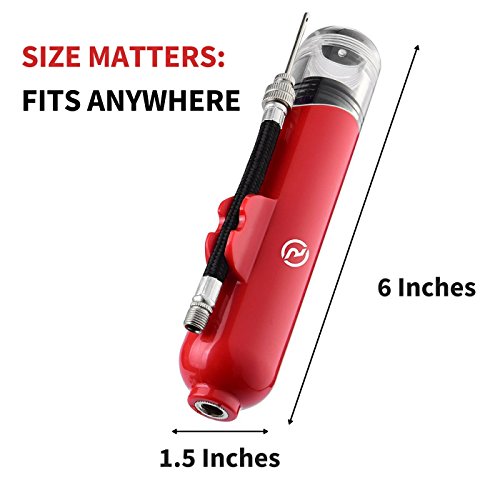 Bomba de bola de doble acción - Solo 6 pulgadas pequeña