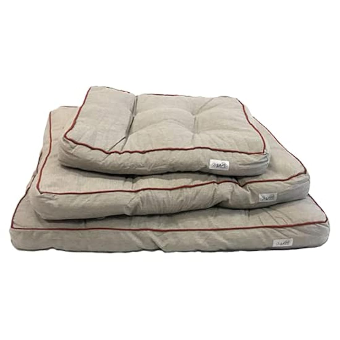 Midlee - Cama para perro para interior y exterior,color gris