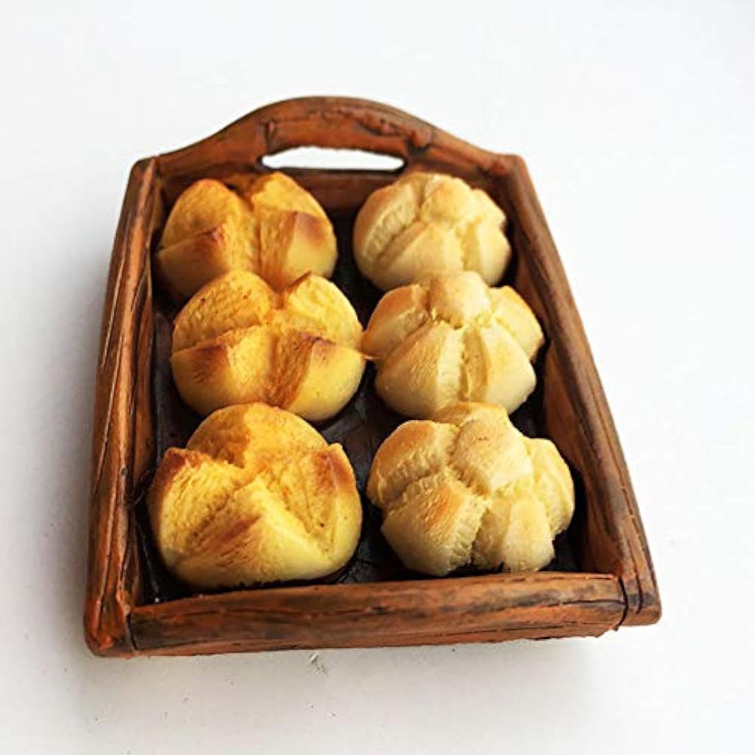 Imán de resina para refrigerador de pan, Delicious Food