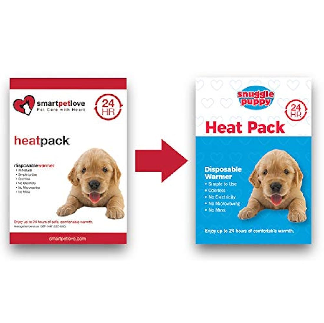 Smart Pet Love Heat Packs para mascotas