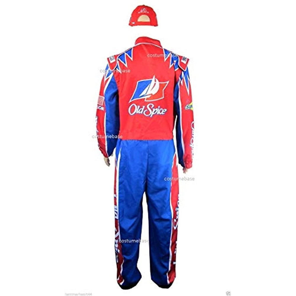Disfraz Talladega Cal Naughton Jr Mono + Gorro, talla M