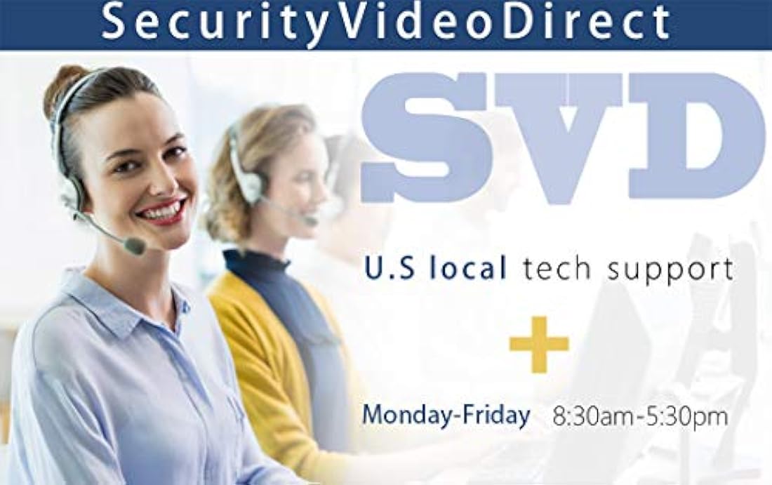 Cámara de seguridad, visión nocturna, Interior/exterior, color negro