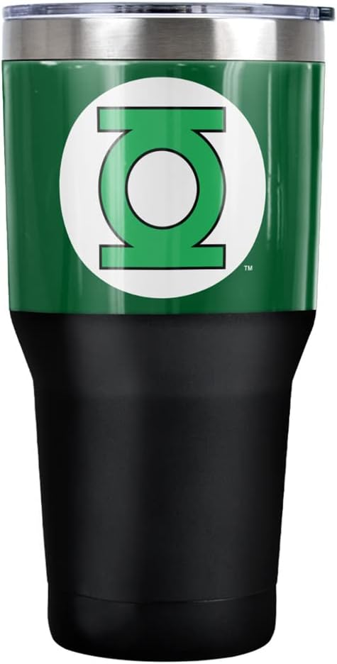 Taza de Viaje LOGOVISION Green Lantern 30 oz Acero Inoxidable