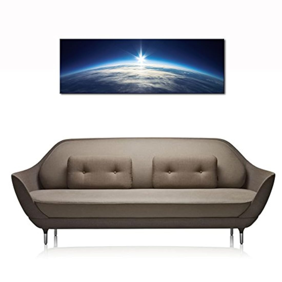 lona azul Universo tierra arte moderno paisaje