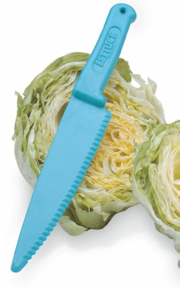 Norpro – 586 Lechuga cuchillo, azul, Azul, Azul