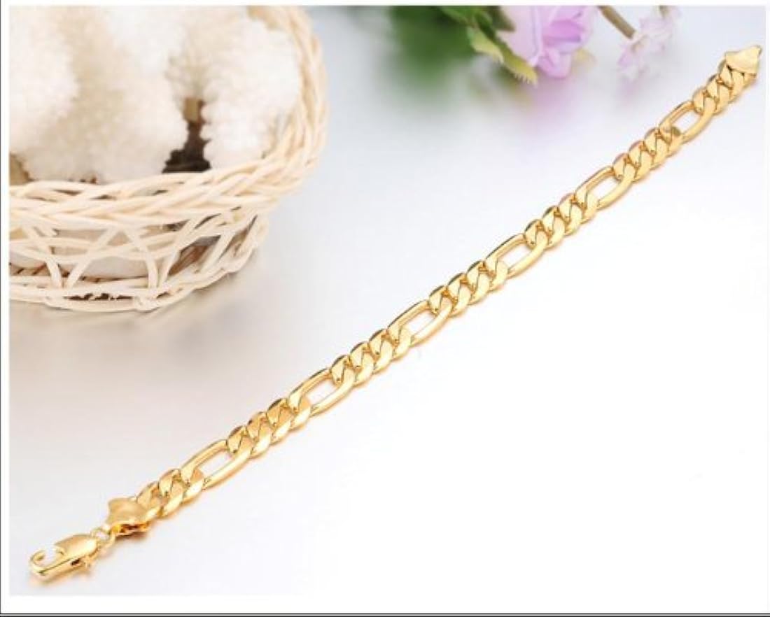 Pulsera de oro personalizable para hombre