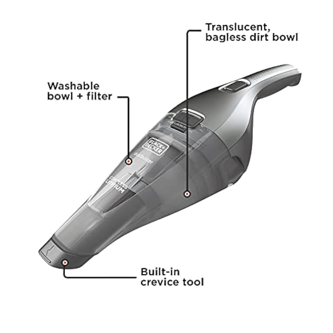 aspiradora de mano, sin cable