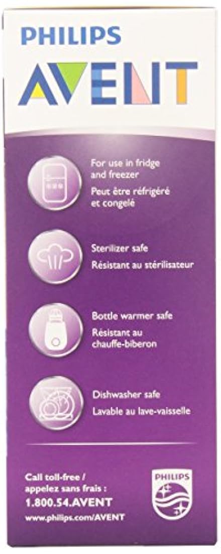 AVENT Vasos de almacenamiento de leche materna