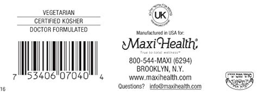 Maxi Salud Buffered Vitamina C en polvo – alta potencia