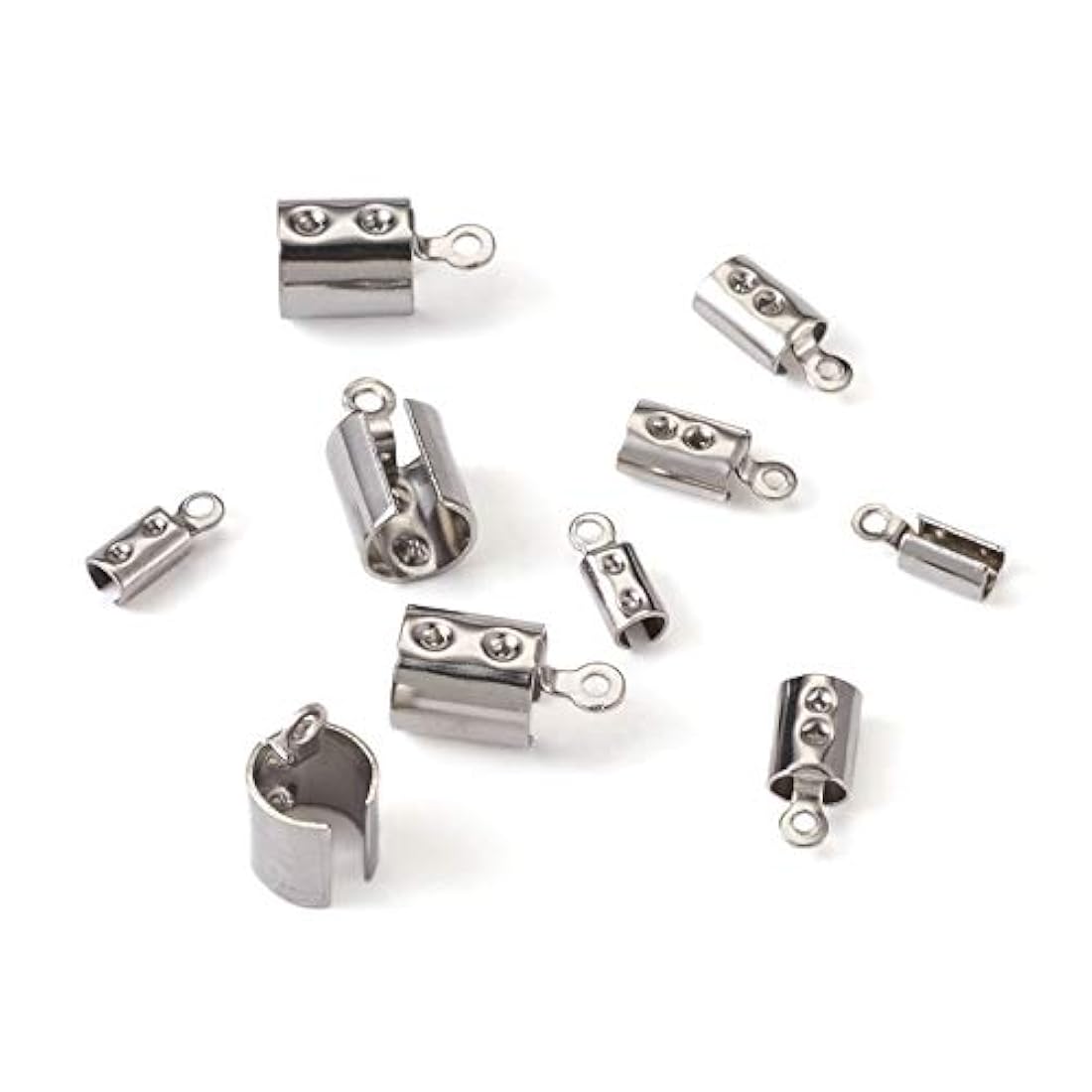 Dijes y Medallas 400 piezas de acero inoxidable