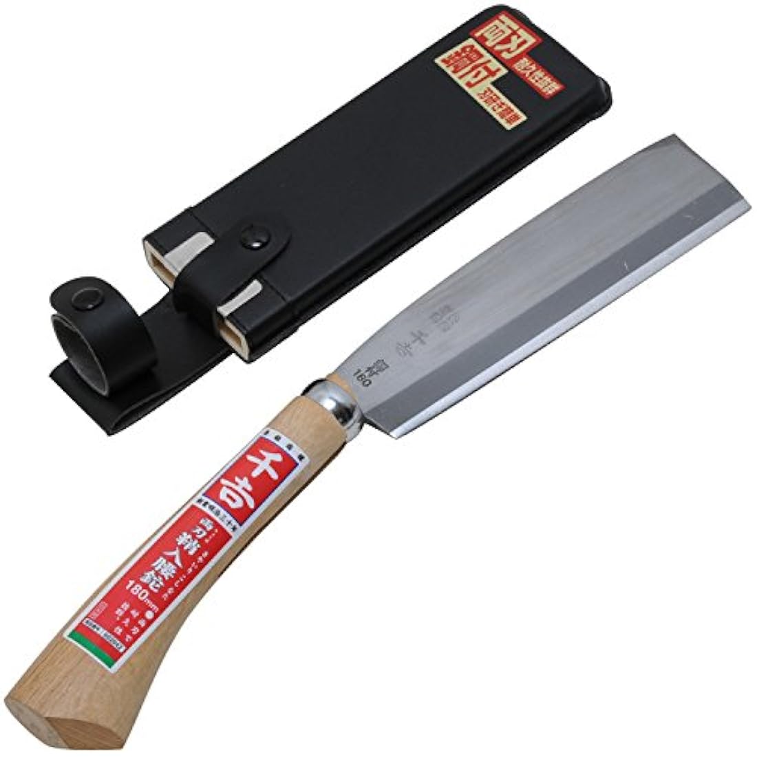 Caso hacha Cuchillas de doble con cantos biselados 180 mm