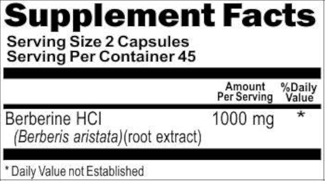 Berberina pura y de alta potencia.