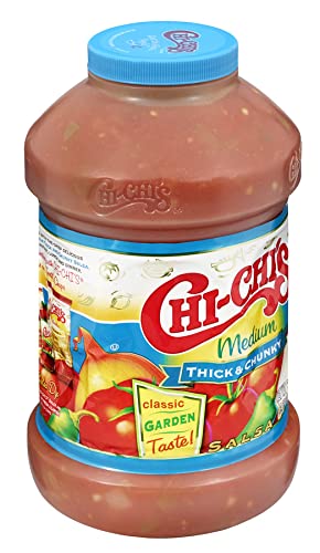 Salsa Chunky Media CHI-CHI'S 60 oz, Sabor Auténtico y Fresco
