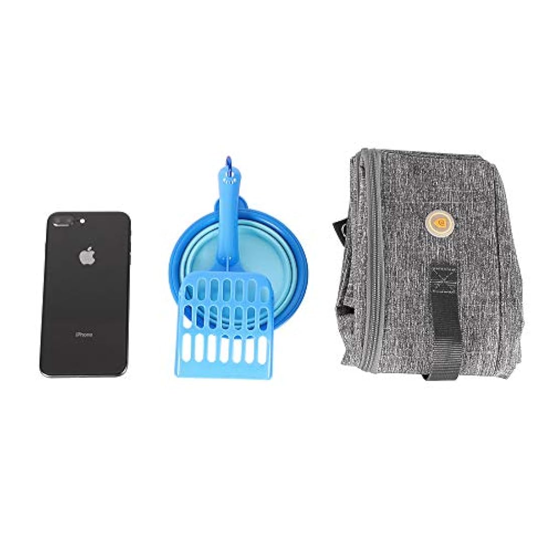 Petisfam - Caja de arena de viaje para gatos, resistente