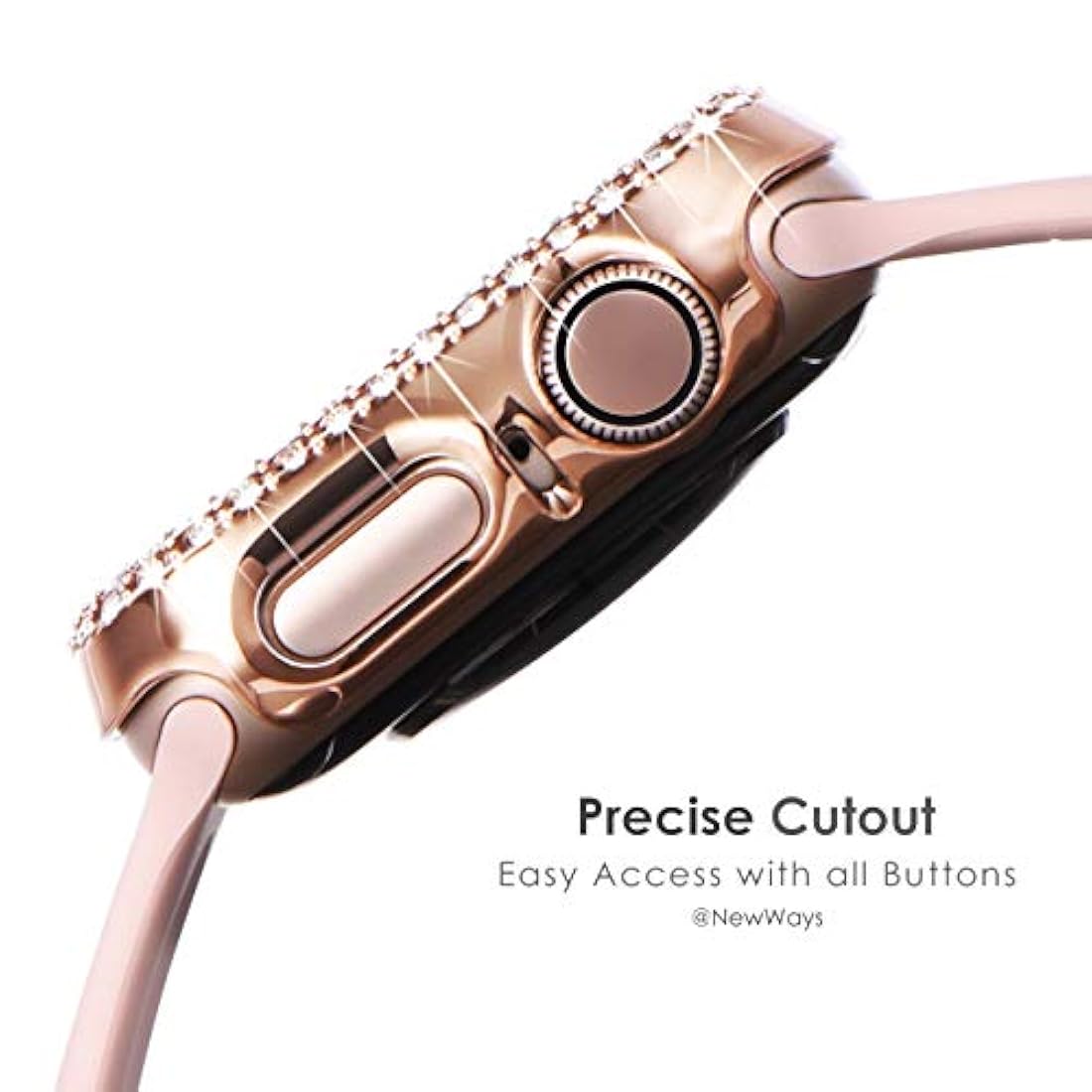 NewWays - Juego de 2 fundas para Apple Watch