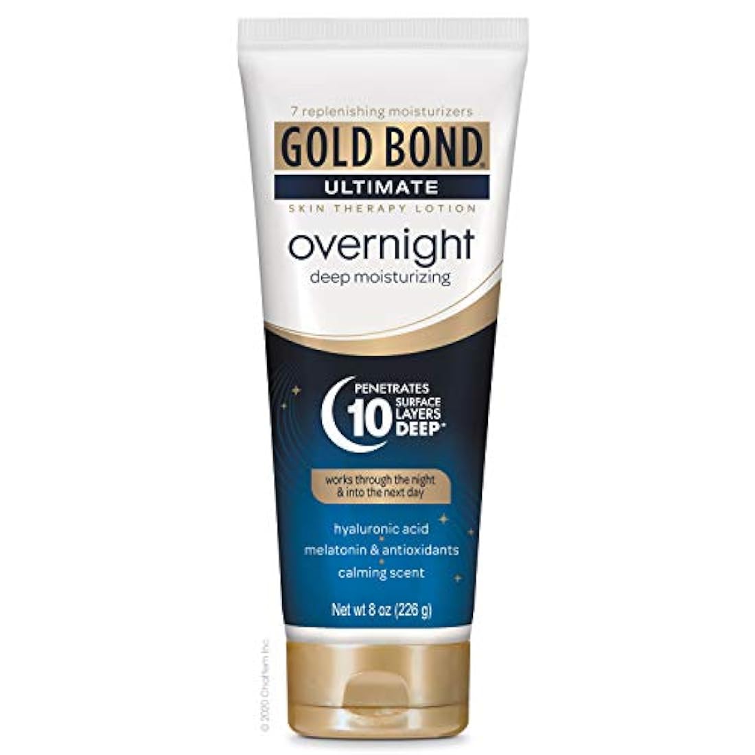 Gold Bond Ultimate Loción hidratante profunda durante noche