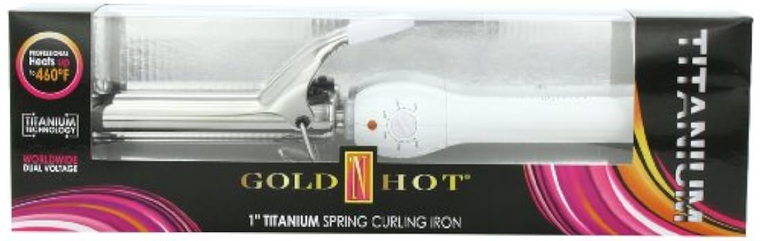 Plancha rizadora profesional Oro N caliente