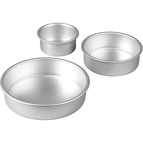 Juego de moldes para pastel redondo