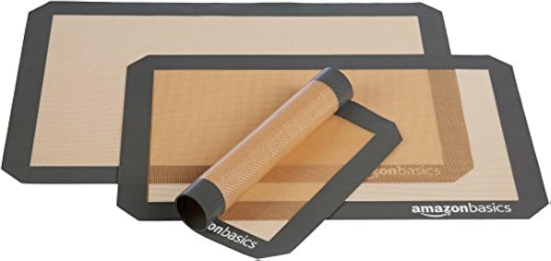 AmazonBasics - Alfombrilla de silicona antiadherente