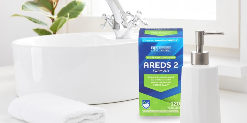 Rite Aid AREDS 2 cápsulas blandas – 120 un salud ocular