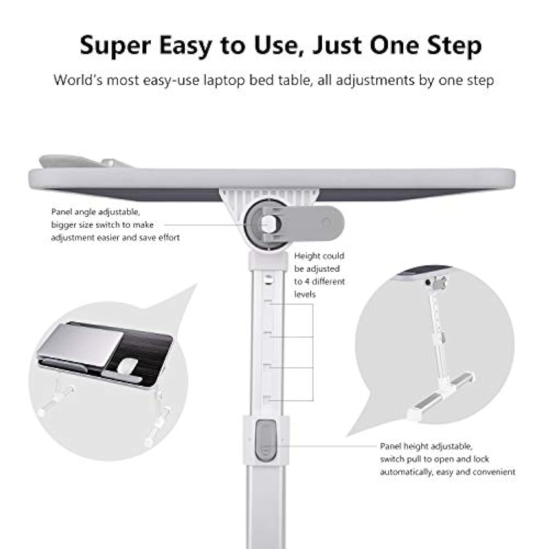 mesa ajustable para ordenador portátil