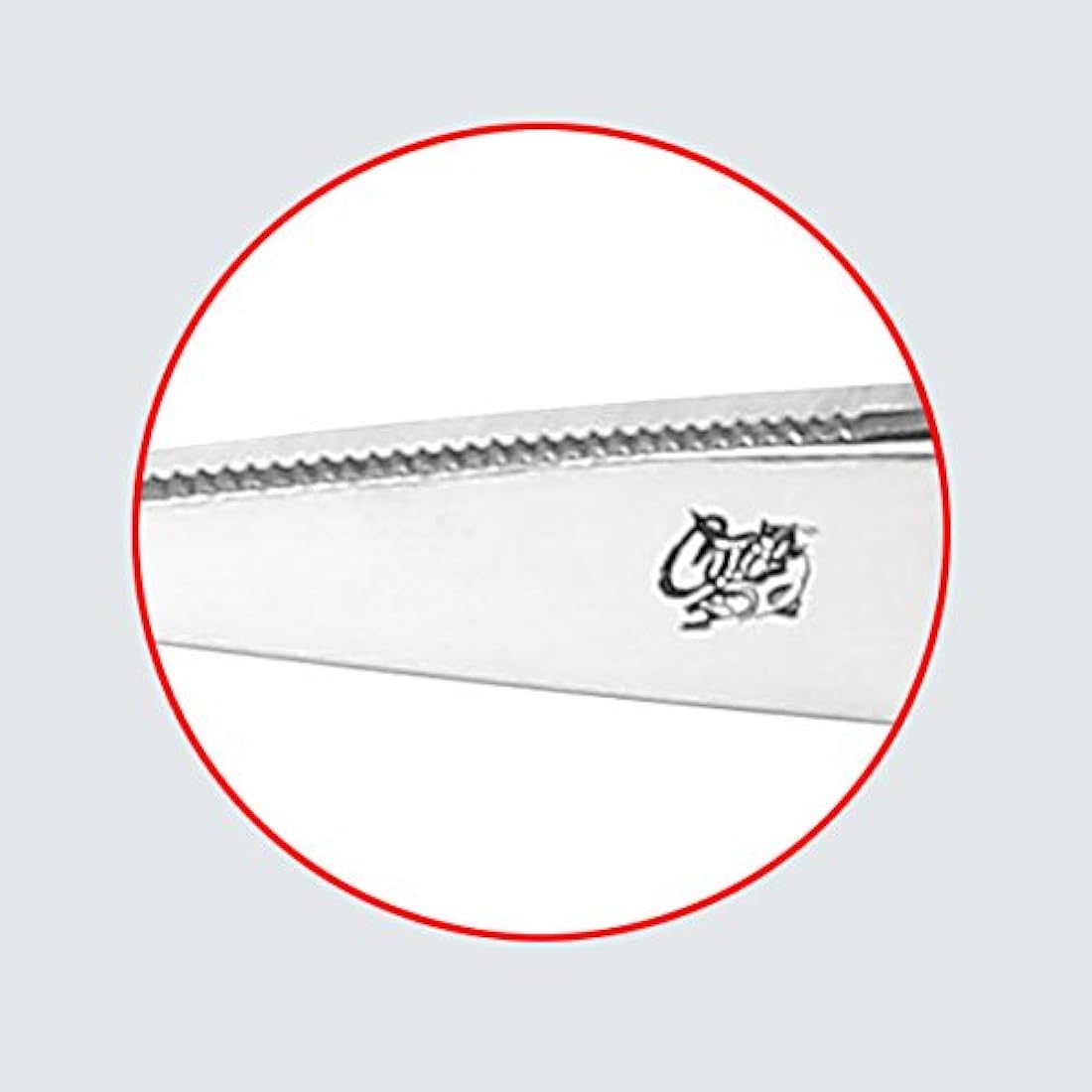 Cuda - Tijeras micro de titanio de 3.0 in, Azul, talla única