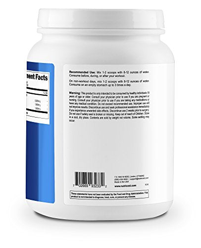 Nutricost BCAA Powder 2: 1: 1-150 porciones