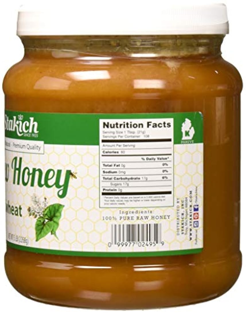 sarraceno antioxidante Raw Miel - 100% puro, sin procesa