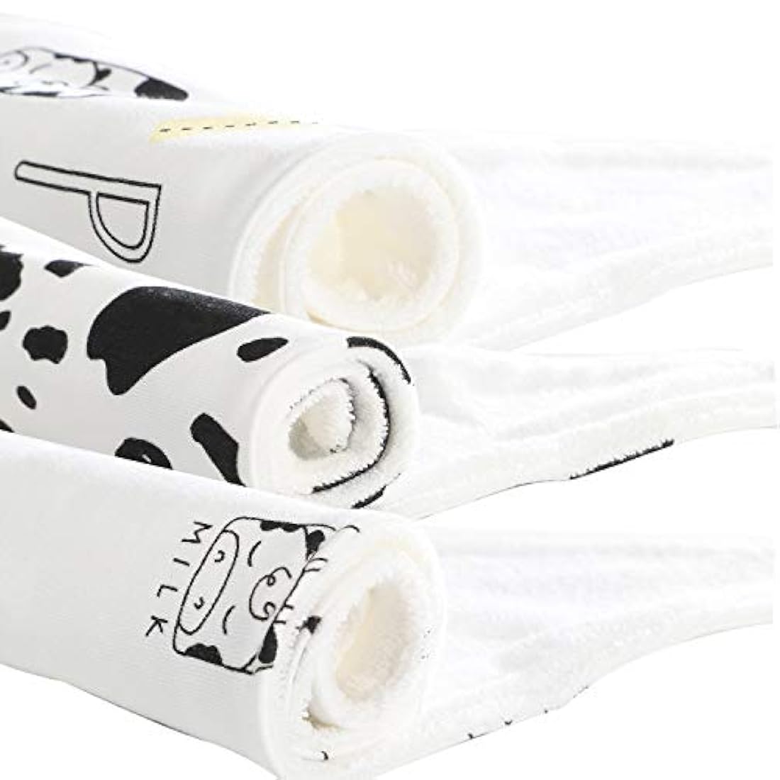 JN&LULU - Baberos para recién nacido, 3 unidades