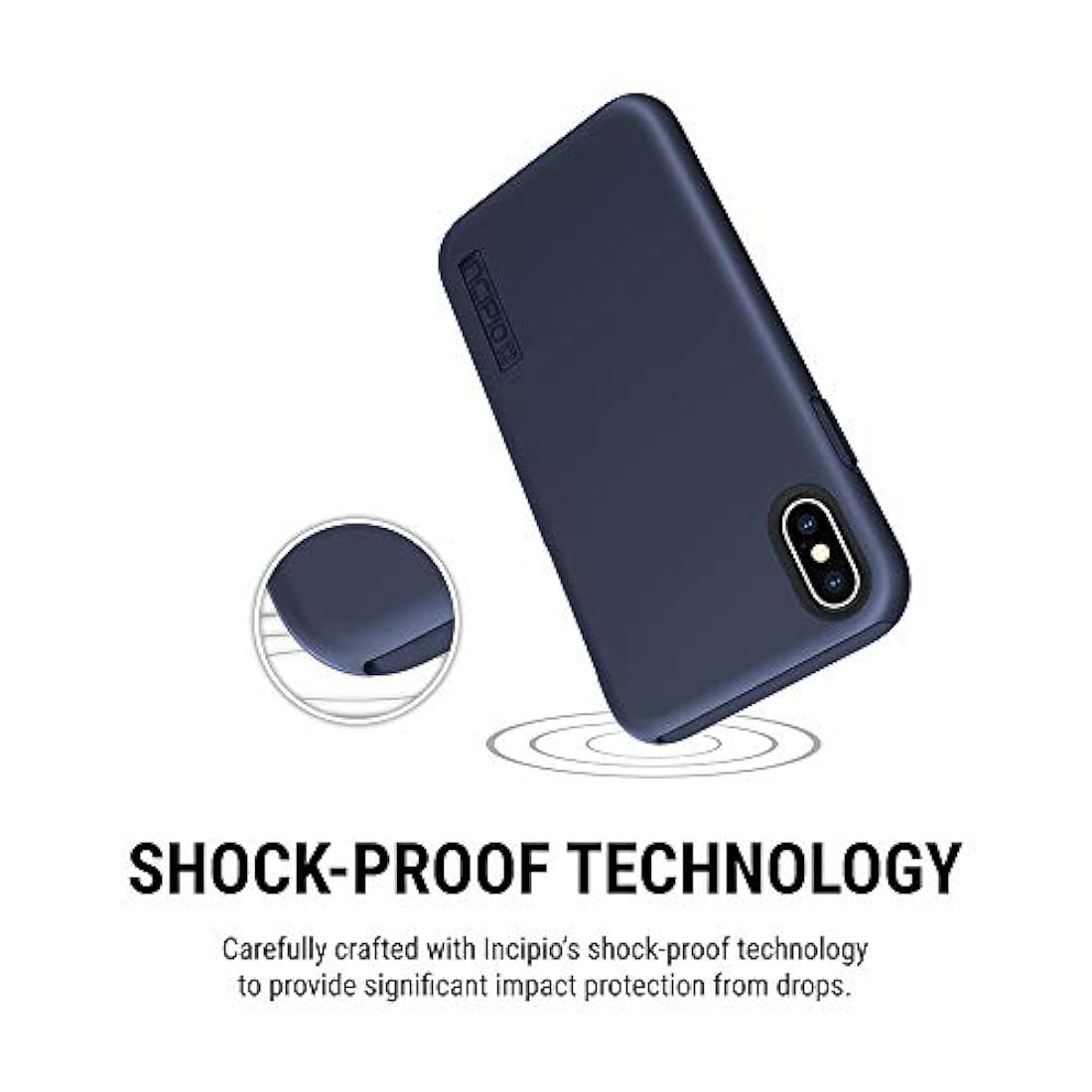 Carcasa de doble capa para iPhone Xs Max con protección