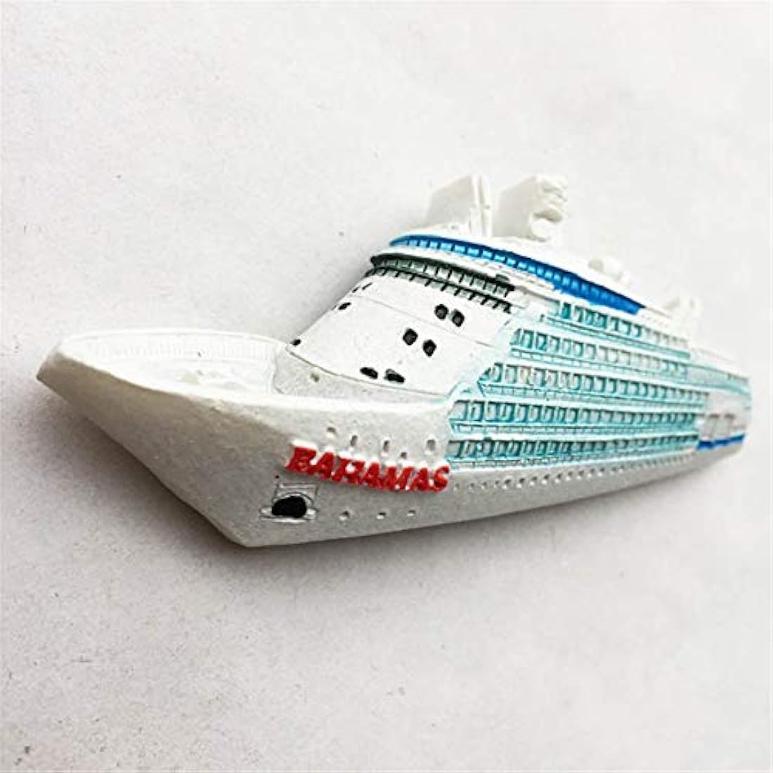 Imán para nevera de crucero Bahamas 3D resina
