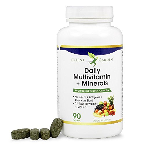 Mineral multivitamínico diario para hombres, mujeres