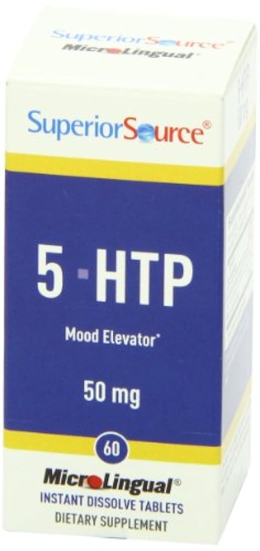 Suplementos nutricionales Superior Source 5-HTP, 50 mg, 60 unidades
