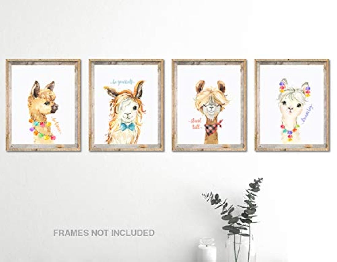 Confetti Fox 4 impresiones sin marco, cuadro decorativo