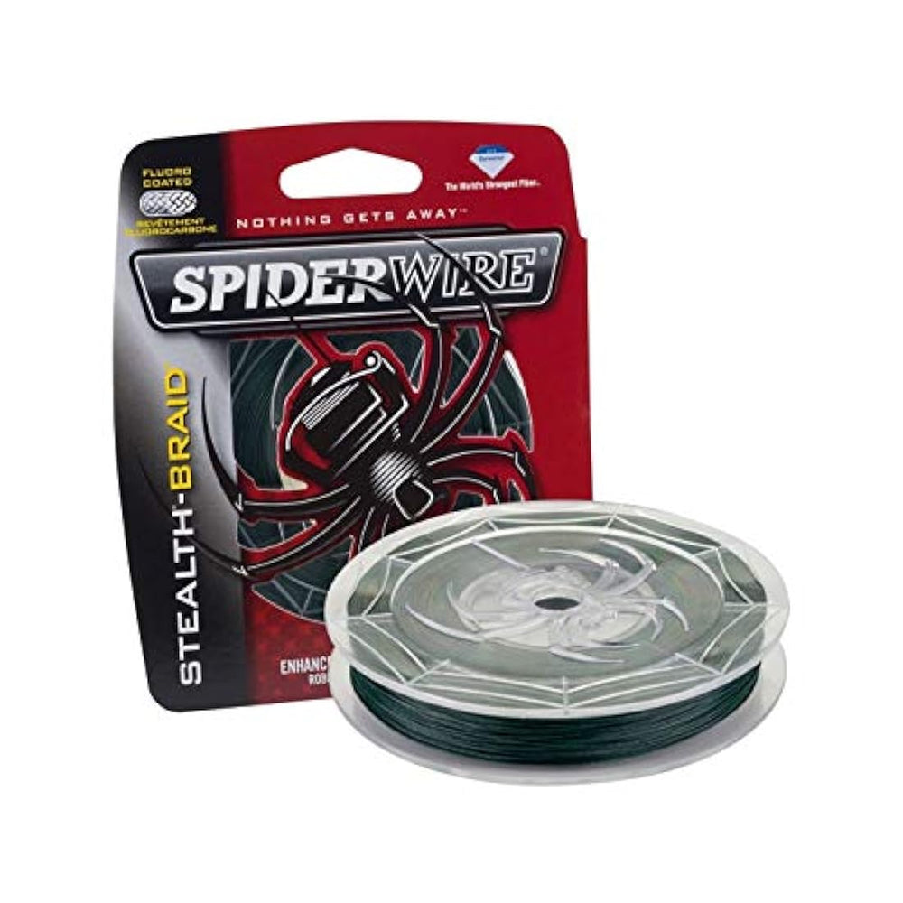 Deseo de pesca trenzado SpiderWire Stealth Superline