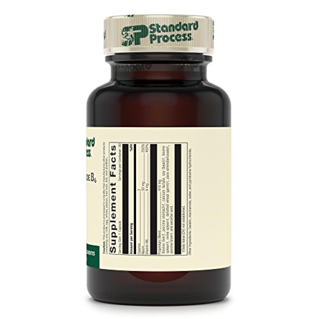 Estándar proceso – Niacinamida B6 – 90 °Cápsulas