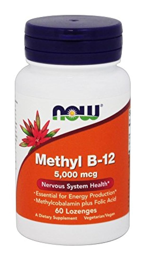 Methyl B-12 5000 mcg - 60 pastillas de suplemento
