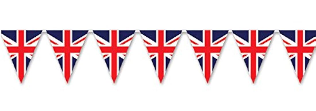 Union Jack Banderín Banner, 11 X 12