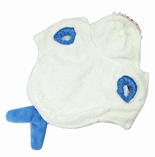 Yoption Disfraz de tiburón de Halloween para cachorros