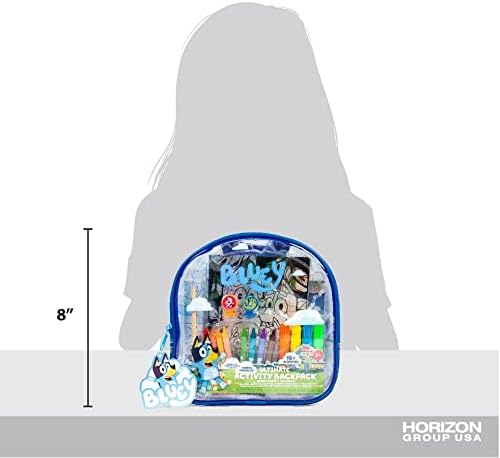 Mochila de Actividades Bluey, Suncatchers y Escenas Sorpresa