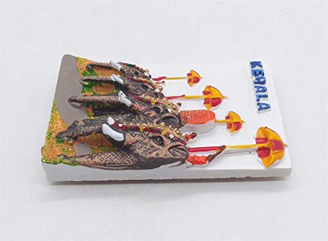 Imán para nevera, decoración de hogar Kerala India