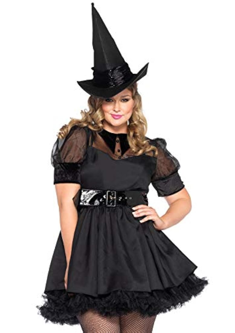 Disfraz de Halloween de bruja hechicera clásica Leg Avenue