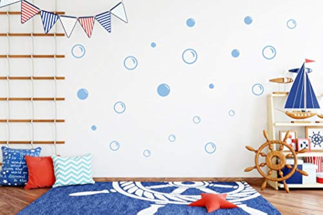 90 pegatinas grandes de jabón para pared para baño.