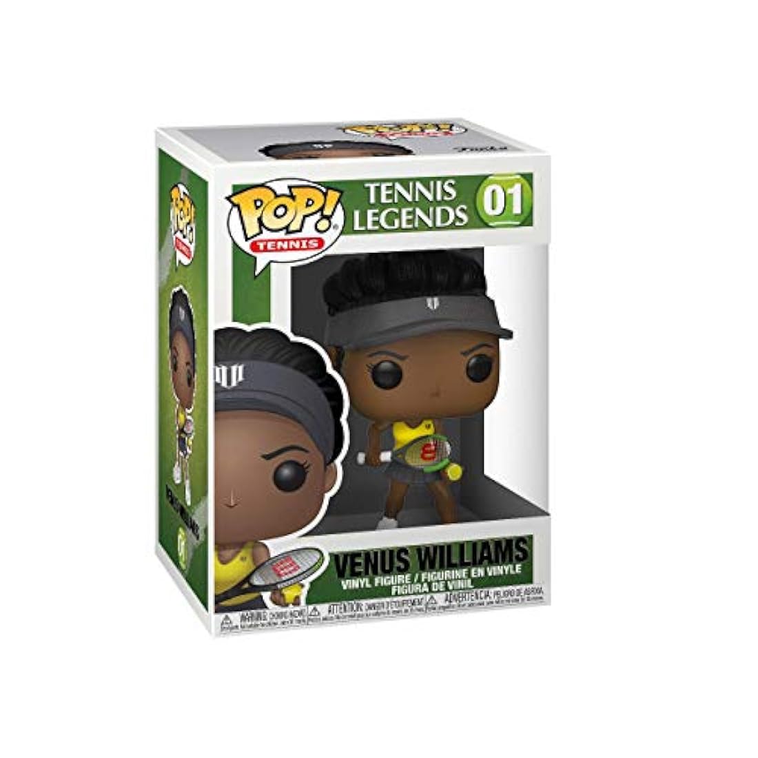 Funko Pop! Leyendas: Leyendas del tenis - Venus Williams, Multicolor